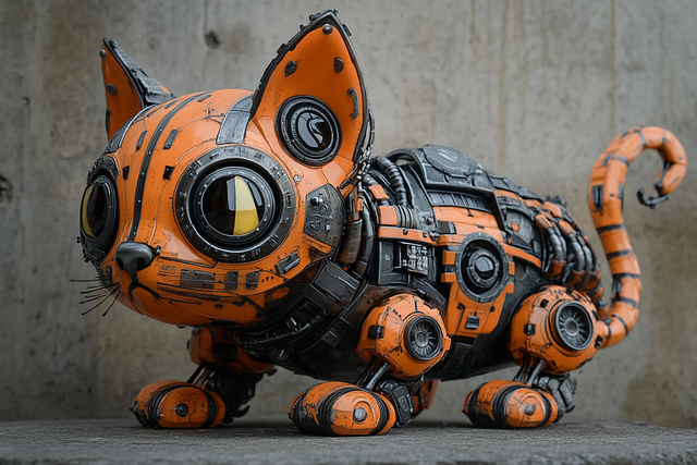 Orange Felines