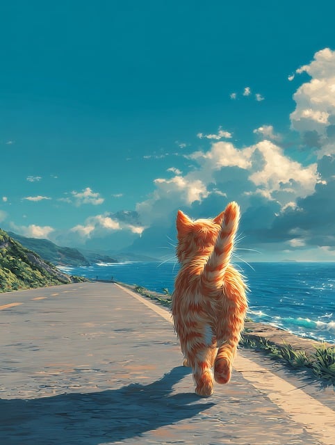Orange Felines